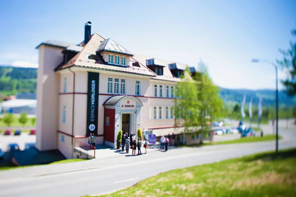 Façade de l’Espace Horloger de la Vallée de Joux