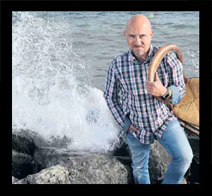 Vincent Jaton au bord du lac, portrait pour 24 heures