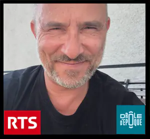 Vincent Jaton, invité de la RTS